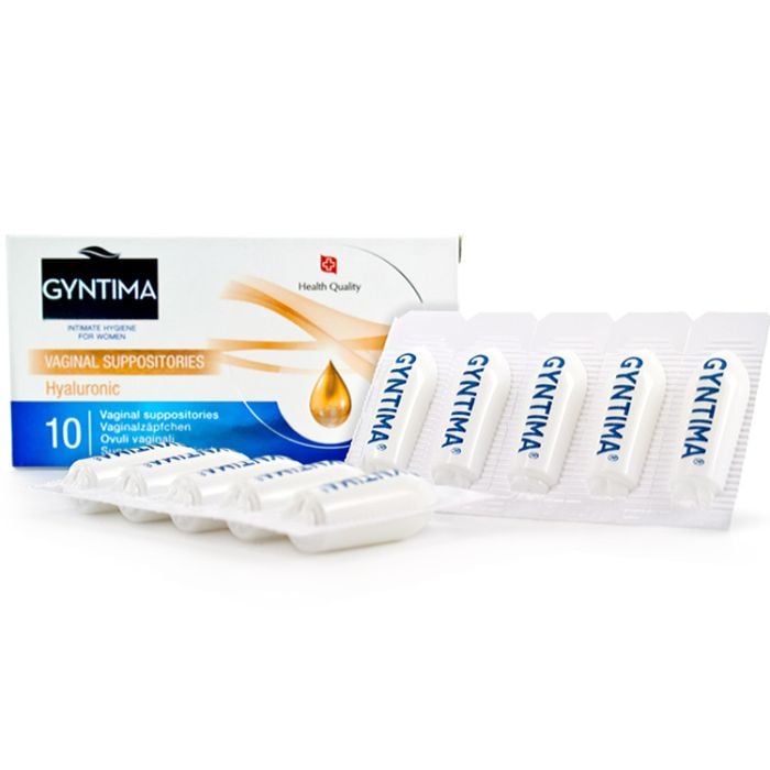GYNTIMA Vaginal Suppositories - Hyaluronic