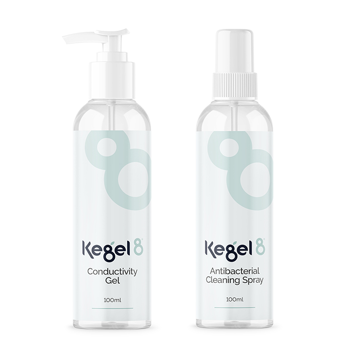 Kegel8 Pelvic Toner Conductivity Gel & Care Pack