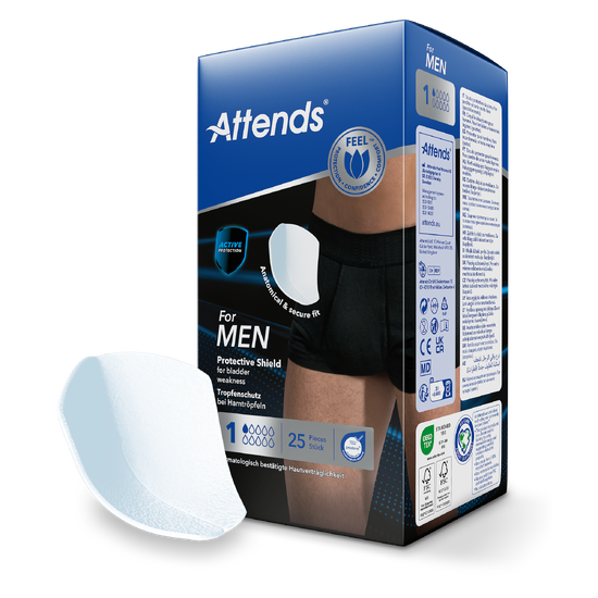Attends For Men Protective Shield