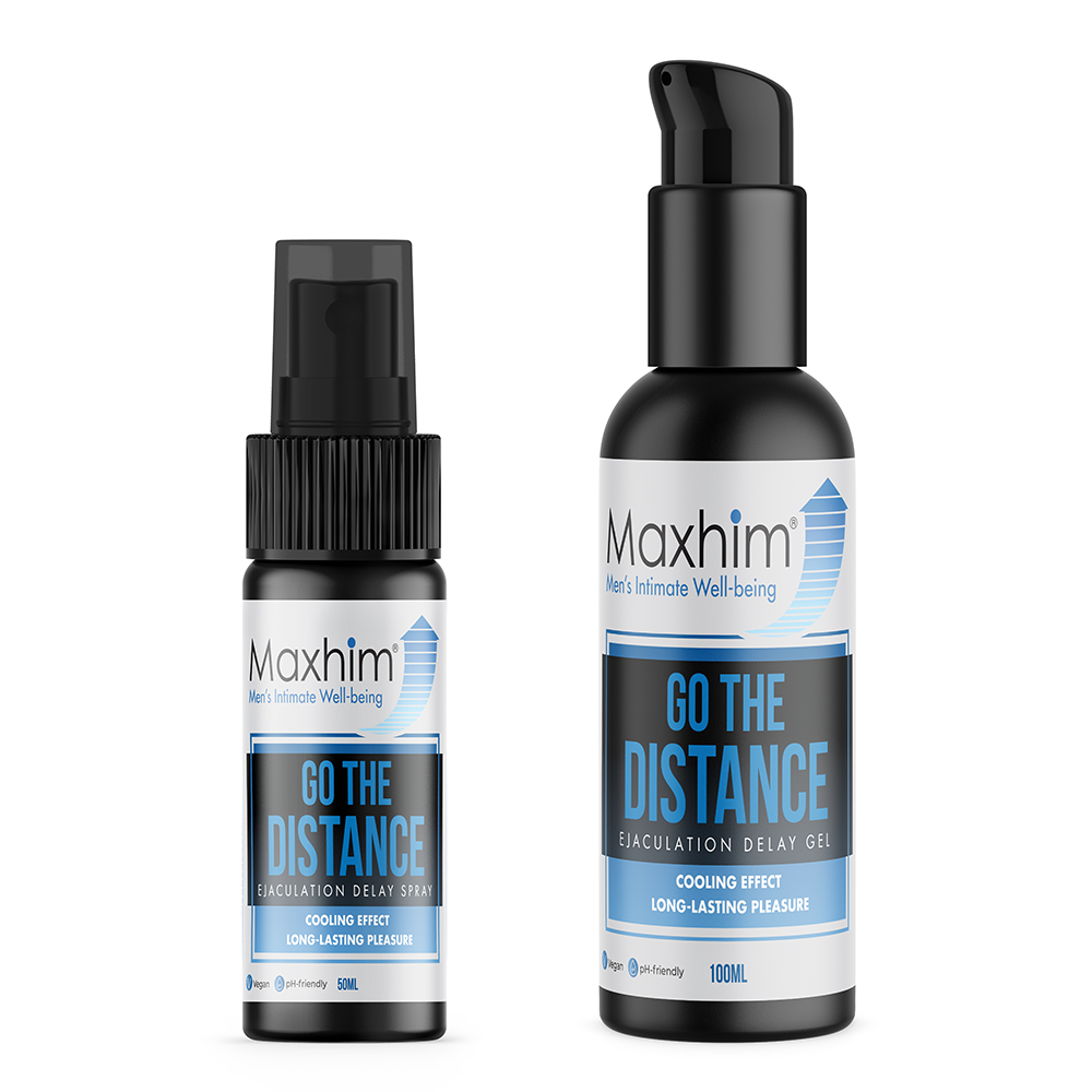 Maxhim Go The Distance Ejaculation Delay Spray or Gel